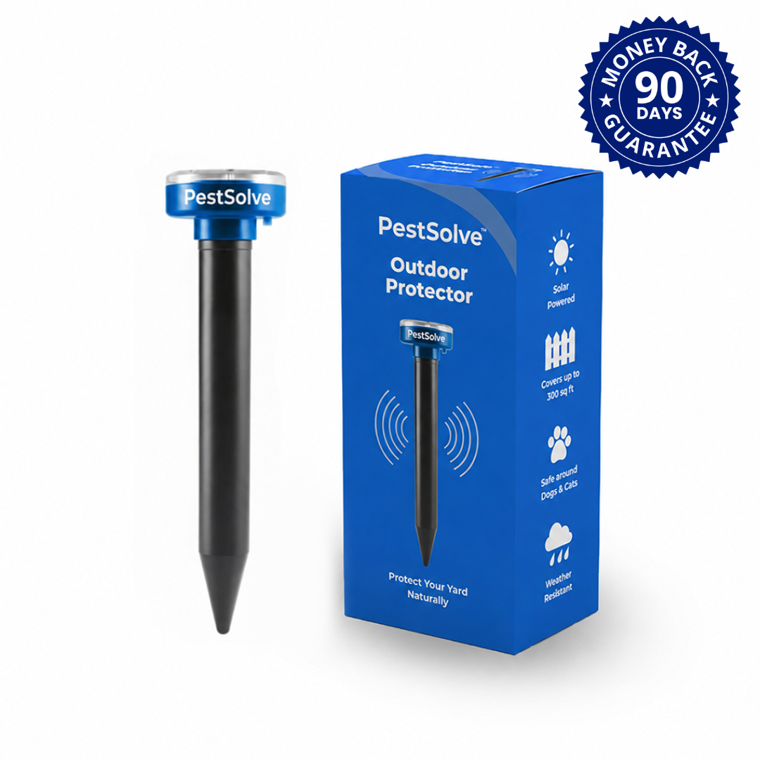 PestSolve™ Outdoor Protector - Banish Moles, Voles, Snakes, Rodents and Other Pests For Good