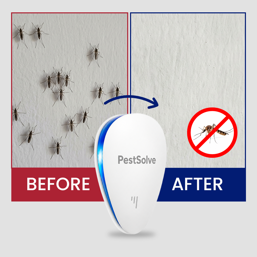 PestSolve™ 2026 Upgraded Indoor Pest Repeller: Banish Mosquitoes Without the Chemicals.