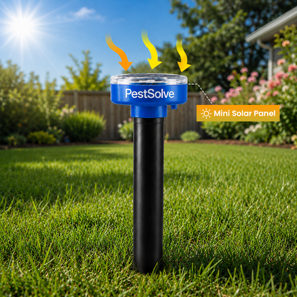PestSolve™ Outdoor Protector - Banish Moles, Voles, Snakes, Rodents and Other Pests For Good