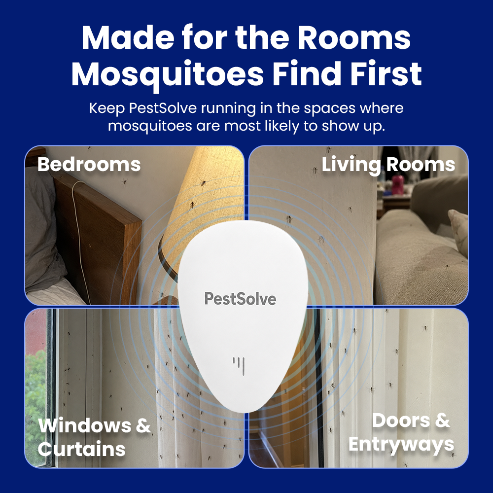 PestSolve™ 2026 Upgraded Indoor Pest Repeller: Banish Mosquitoes Without the Chemicals.