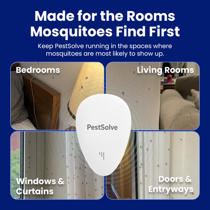PestSolve™ 2026 Upgraded Indoor Pest Repeller: Banish Mosquitoes Without the Chemicals.